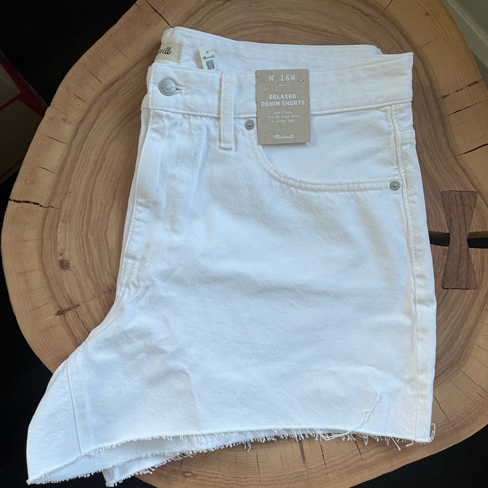 Madewell Relaxed Denim Short 16W